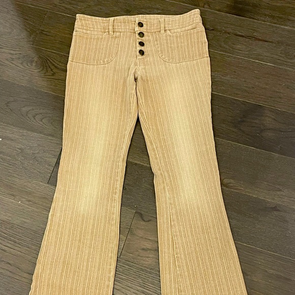 70s style boot cut stretchy pants - Picture 1 of 2